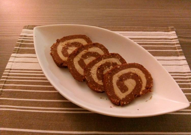 Gesztenyekrémes keksztekercs