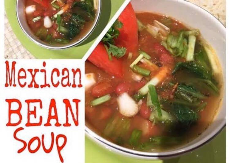 Easiest Way to Make Favorite Mexican Bean Soup