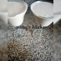 A picture of Simple banana milk shake.