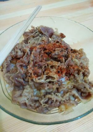 Foto resep Gyudon a la yoshinoya