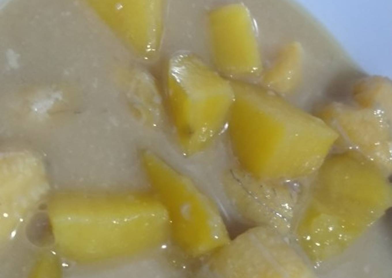 Kolak Ubi Kuning dan Pisang