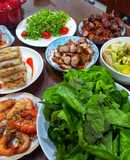 Bữa cơm mừng năm mới