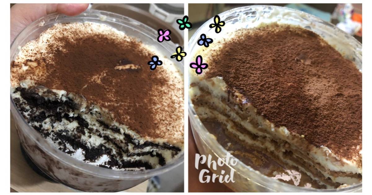 Resep Dessert Box Tiramisu Homemade Oleh Mayya Balqis Cookpad