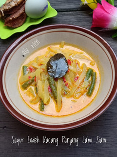 Foto resep Sayur Lodeh Kacang Panjang Manisa/Labu Siam