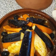 Simple Morrocan style Berber lamb Tagine A picture of Simple Morrocan style Berber lamb Tagine.