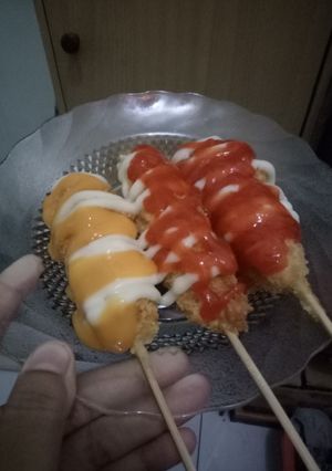 Foto resep Mozarella Corn Dog