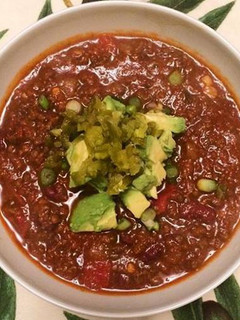 Una foto de Chili con carne