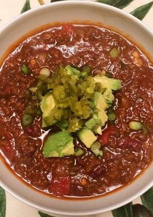 Una foto de Chili con carne