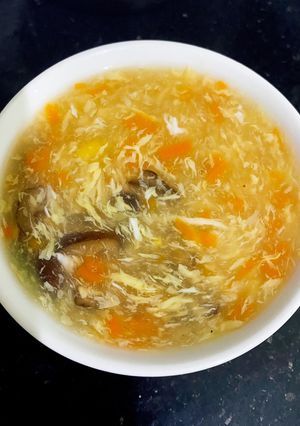 Hình của món Súp gà nấm.