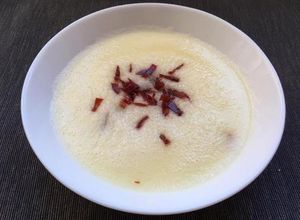 Foto principal de Sopa de meló amb pernil ibèric 🍈