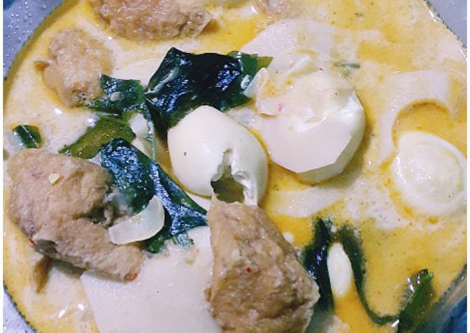 Ini dia! Resep memasak Sayur santan rebung  lezat