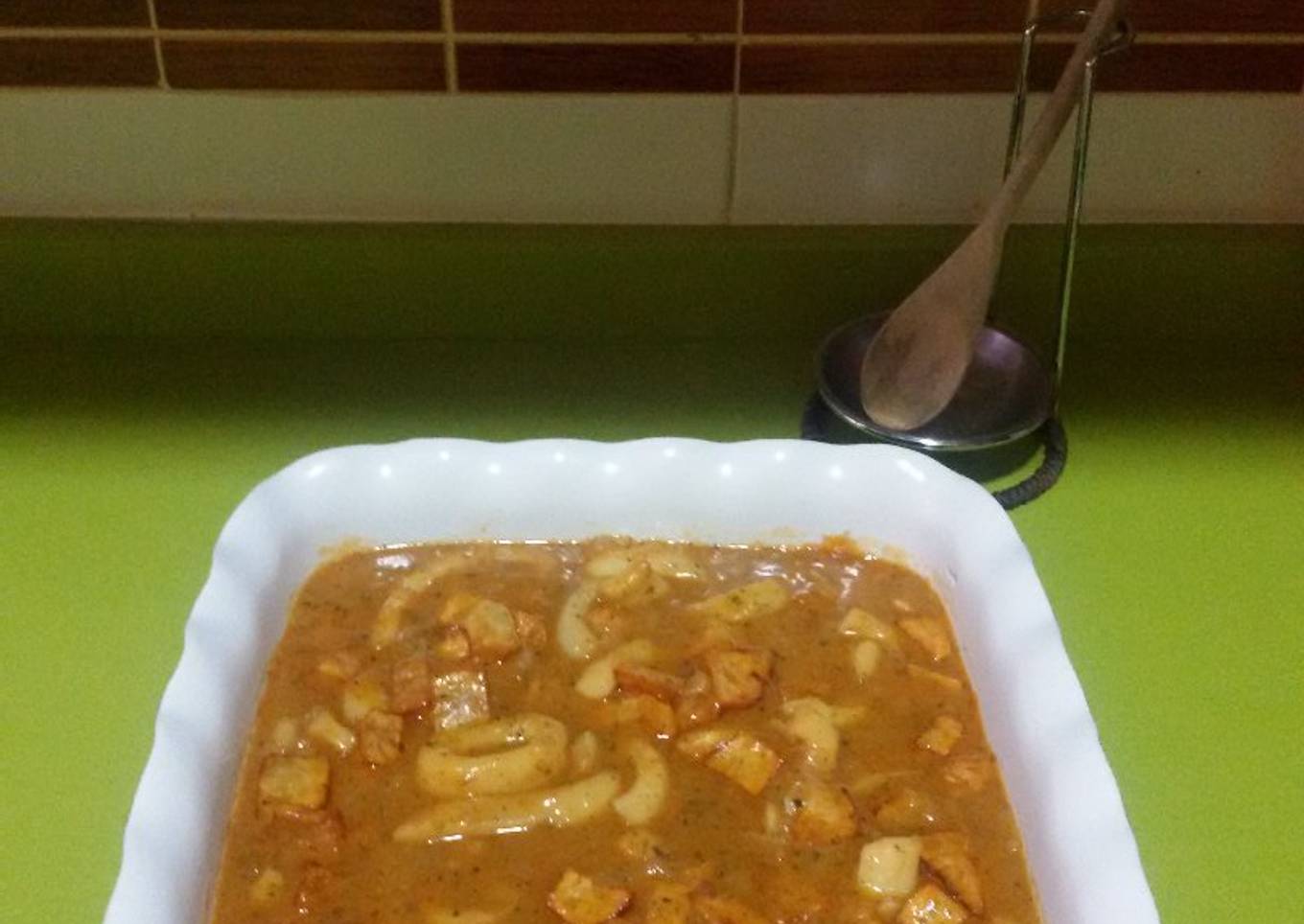 Calamares encebollados con thermomix