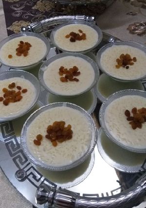صورة لوصفة رز بالحليب