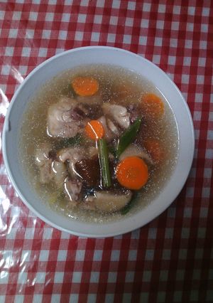 Foto resep Sup Ayam Jamur Hioko