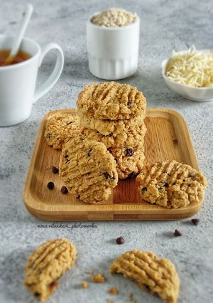 Foto resep Oat Choco Cheese Cookies