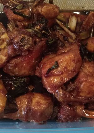 Foto resep Ayam Goreng Kecap Saos Tiram