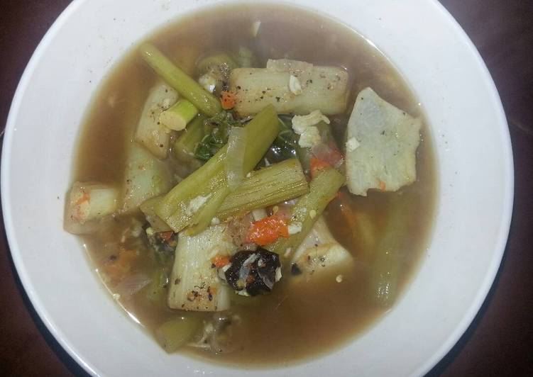 Resep Keladi sayur asam pedas oleh Immawati Lily - Cookpad
