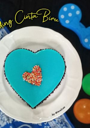 Foto resep Puding Cinta Biru