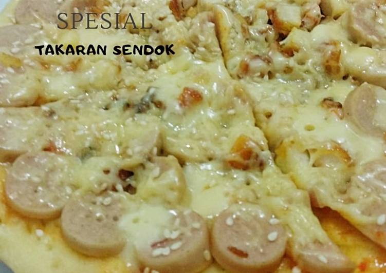 Pizza Teflon Takaran Sendok
