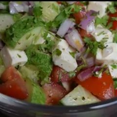 A picture of Low fat salad.
