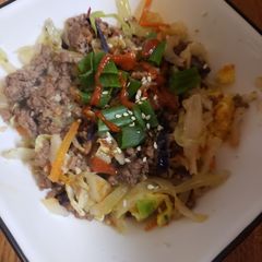 A picture of "Eggroll in a bowl".