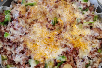 Resep Broccoli black rice chicken casserole, Bikin Ngiler