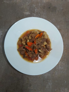 Foto resep Tumis daging pedas