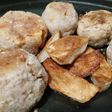 Bolitas de lenteja y queso magro
