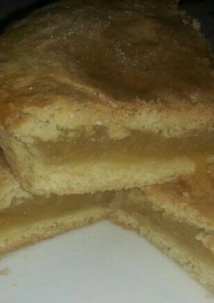 Una foto de Tarta de manzana y canela
