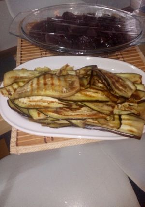 Una foto de Berenjenas grillada