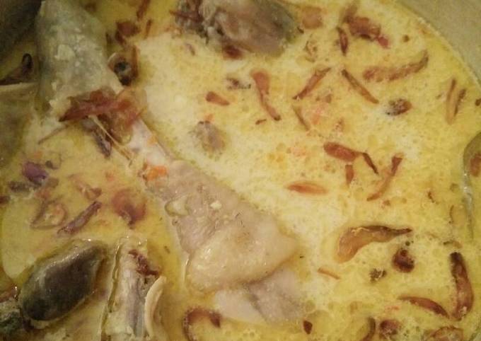 Resep Gulai ayam kampung lezat no MSG yang Menggugah Selera