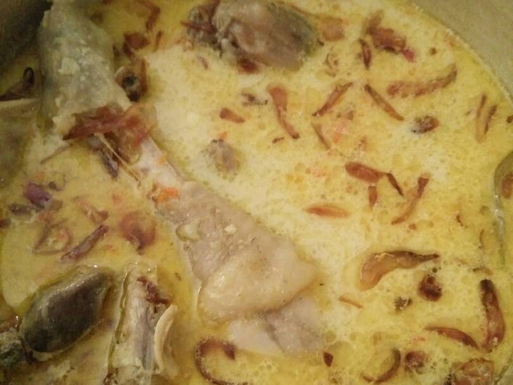 Resep Gulai ayam kampung lezat no MSG yang Menggugah Selera