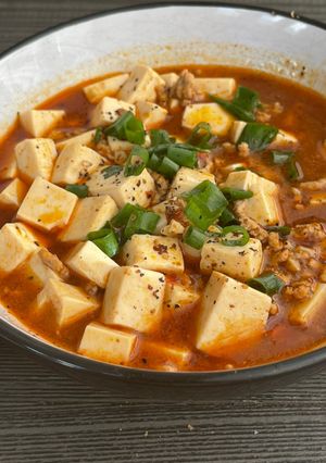 รูปของ Mapo Tofu เต้าหู้หม่าโผ่ว