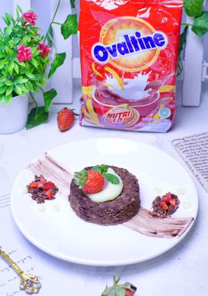 Foto resep #251 OAT OVALTINE CAKE AND STRAWBERRY VLA