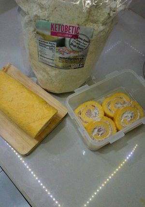 Foto resep Swiss roll tuna mayo #ketopad #ketobeticcake #kisahkasihcookpad