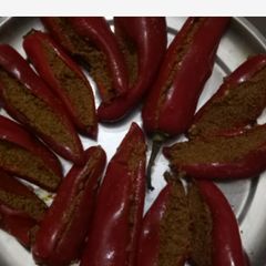 A picture of Red chilli pickle.