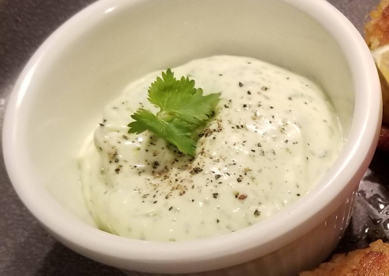 Garlic Aioli With Cilantro And Lime
