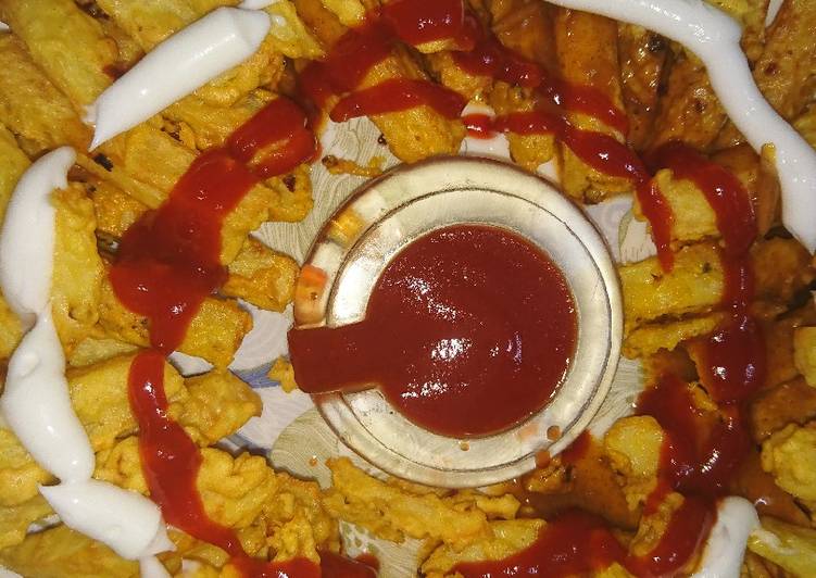 Simple Way to Prepare Homemade Chilli flakes chips 🍟 ke ap kurkure bhul jae