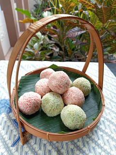 Foto resep Mochi Wijen isi Kacang Tanah