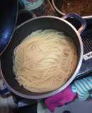 Pasta picante para romanos, o cacciopepe a la Erick