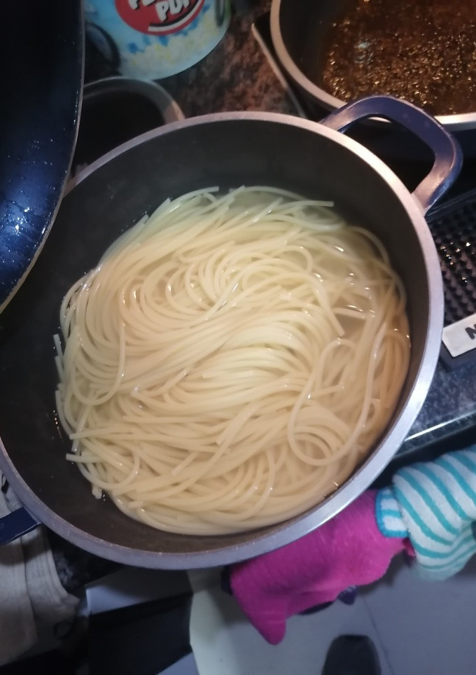 Una foto de Pasta picante para romanos, o cacciopepe a la Erick