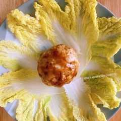 Tofu meatball豆腐狮子头 A picture of Tofu meatball豆腐狮子头.