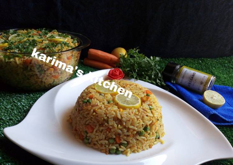 Recipe of Quick Lemon rice