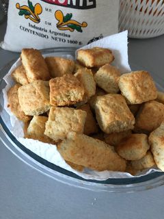 Una foto de Pancitos de queso para el mate