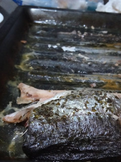 Una foto de Trucha al horno