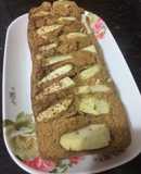 Budín de manzana