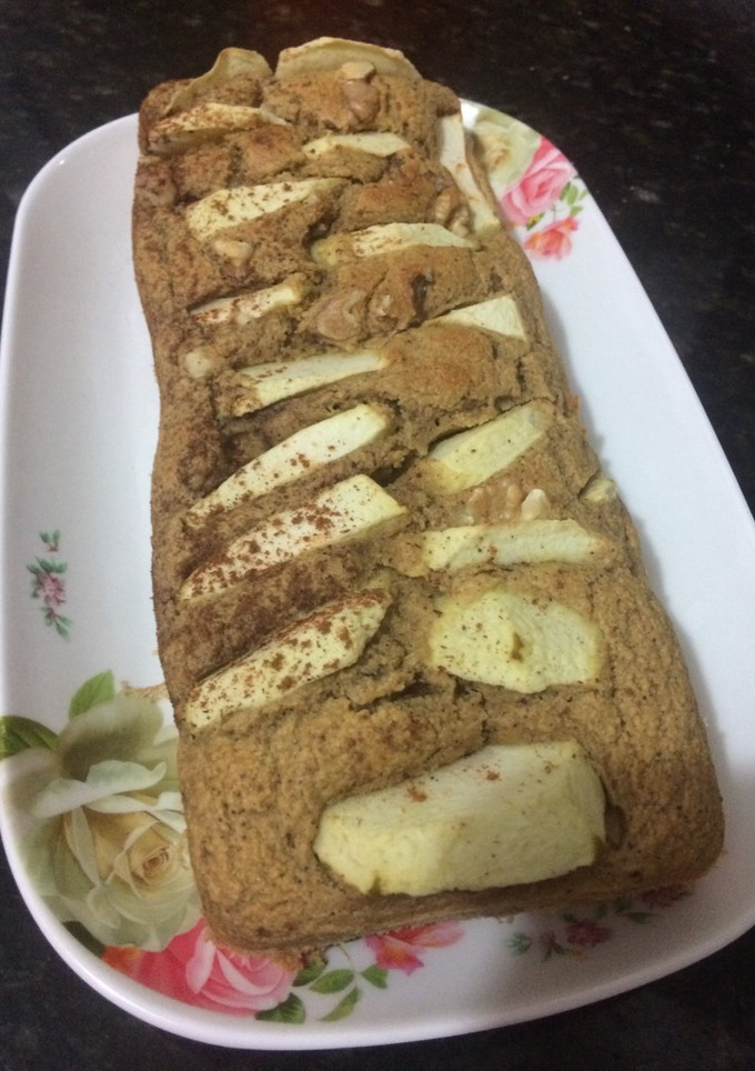 Una foto de Budín de manzana