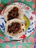 Tacos de carne
