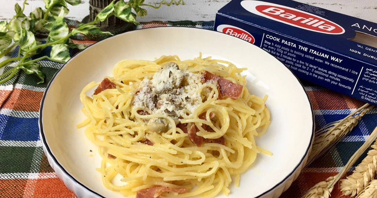 Resep Pasta / Spaghetti Carbonara oleh TriLim - Cookpad