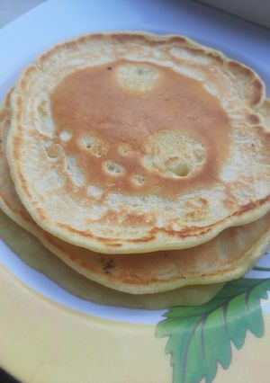 O poză a rețetei Pancakes fara zahar.